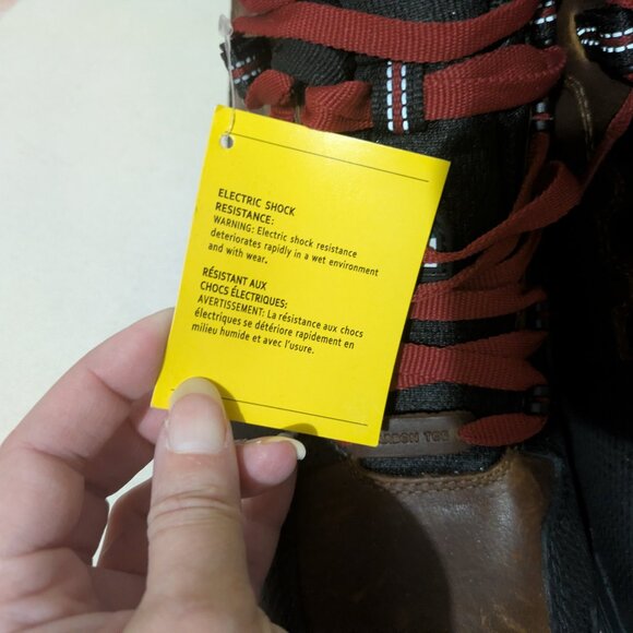 Keen Dry Red Hook Waterproof Carbon Toe Safety Utility Boots Size 13D New* - Picture 5 of 16